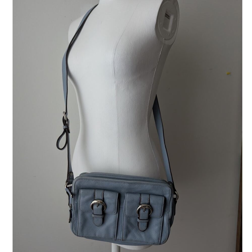 tignanello leather purse